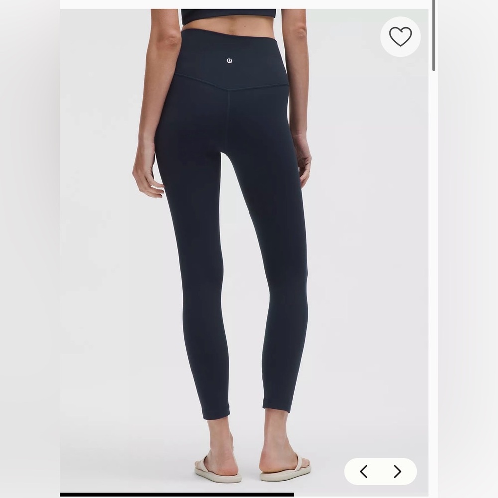 Navy lululemon aligns - image 1